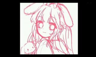 玉桂狗新年版怎么画